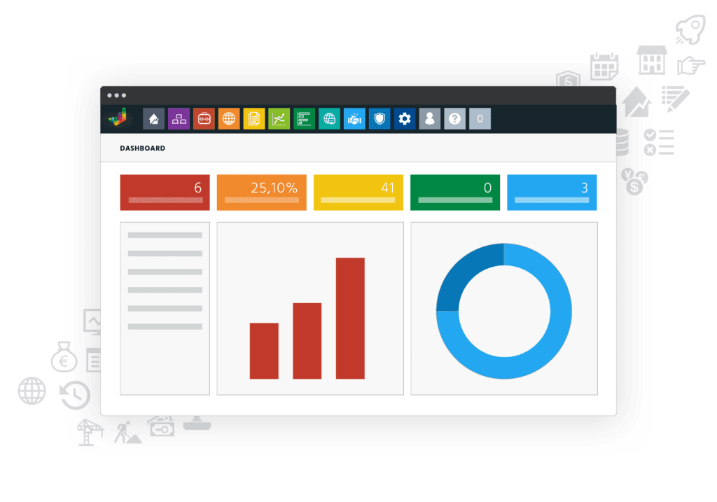 Dashboard Bausoftware